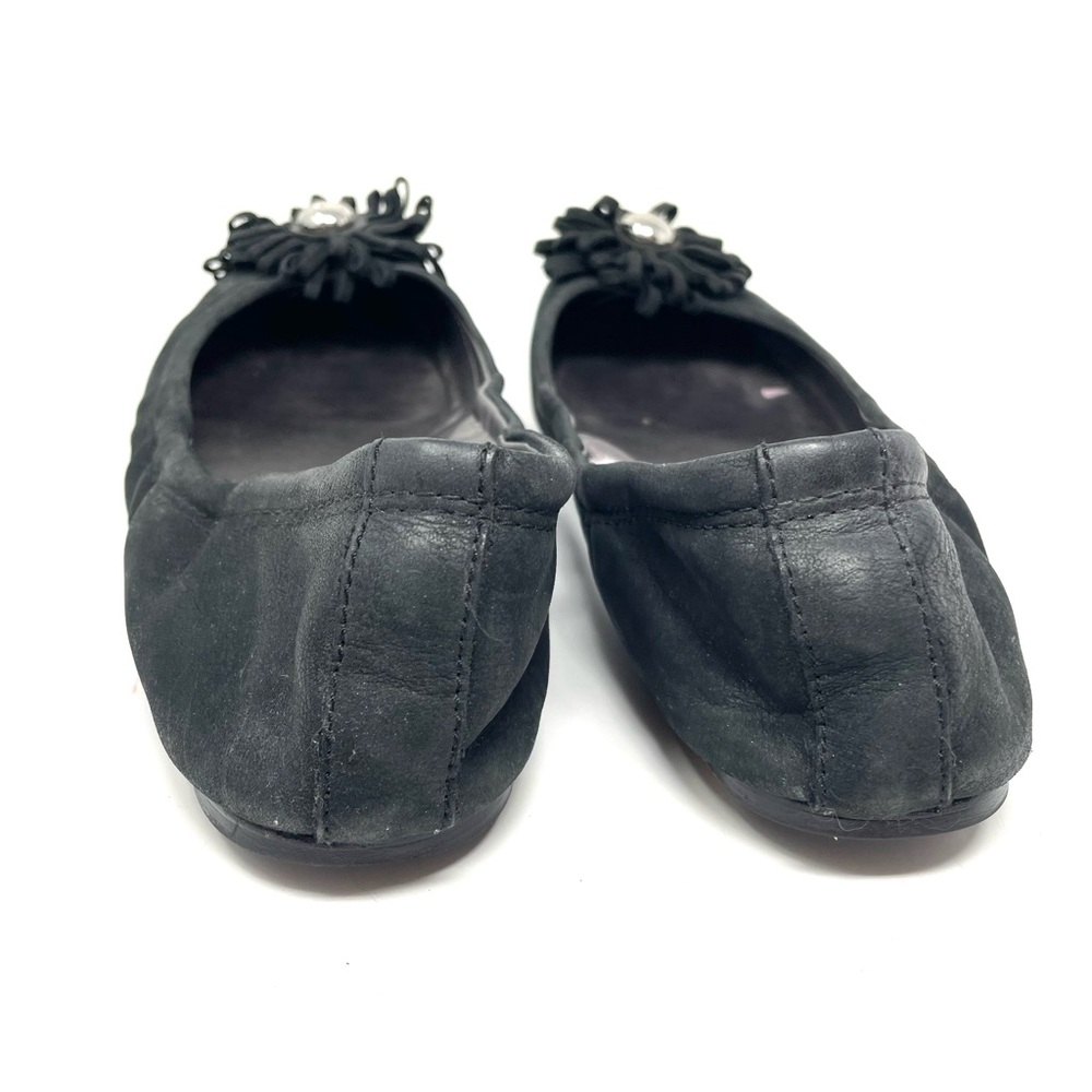COACH black leather ballet flats, size 9 - Picture 7 of 11